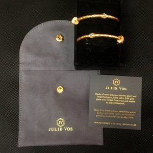 Julie Vos Savannah Hoop - Pacific Blue  / Extra Large